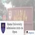Rama University Admission 2025-26 Open @ramauniversity.ac.in; Check Fee Structure Here